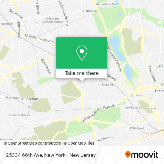 Mapa de 25334 66th Ave