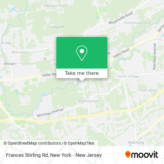 Mapa de Frances Stirling Rd