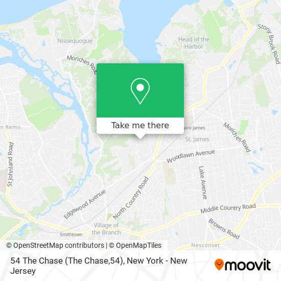 54 The Chase (The Chase,54) map