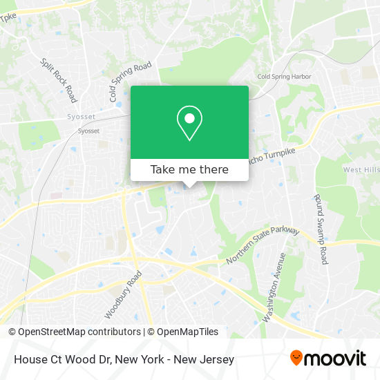 House Ct Wood Dr map