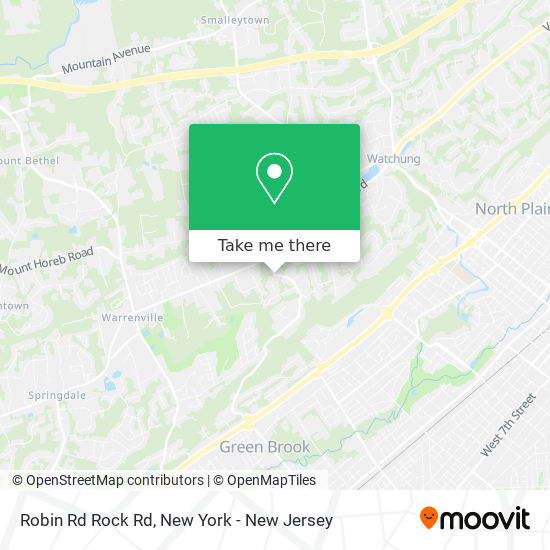 Mapa de Robin Rd Rock Rd