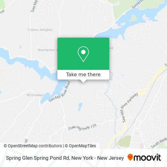 Mapa de Spring Glen Spring Pond Rd