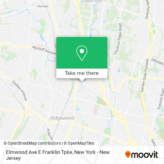 Mapa de Elmwood Ave E Franklin Tpke