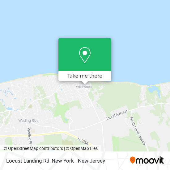 Mapa de Locust Landing Rd