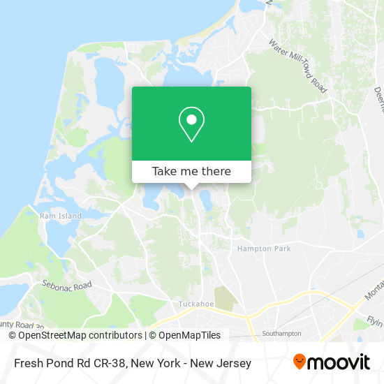 Mapa de Fresh Pond Rd CR-38