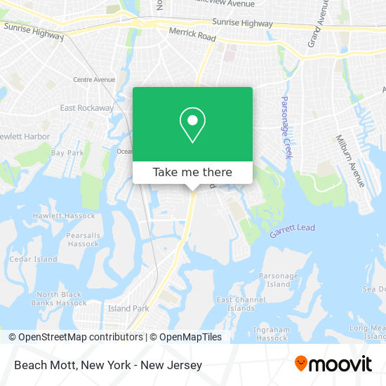 Beach Mott map