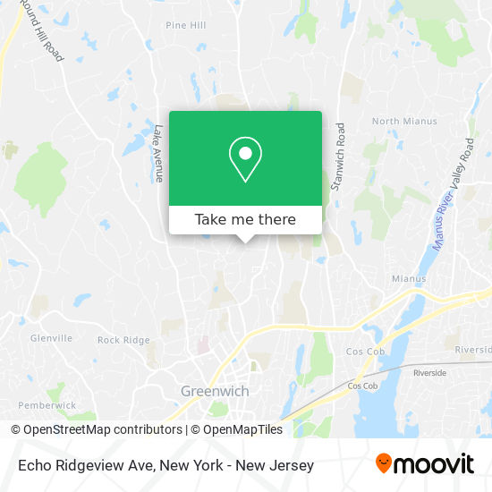 Mapa de Echo Ridgeview Ave