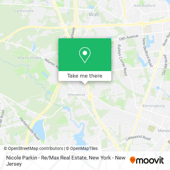 Nicole Parkin - Re / Max Real Estate map