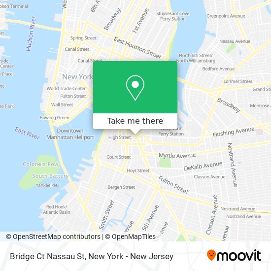 Bridge Ct Nassau St map