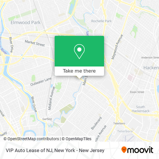 Mapa de VIP Auto Lease of NJ