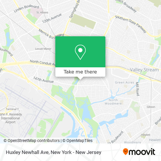 Mapa de Huxley Newhall Ave