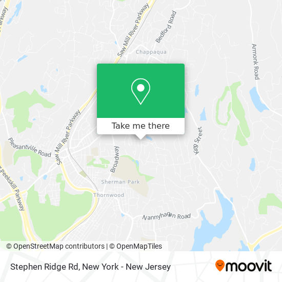 Stephen Ridge Rd map