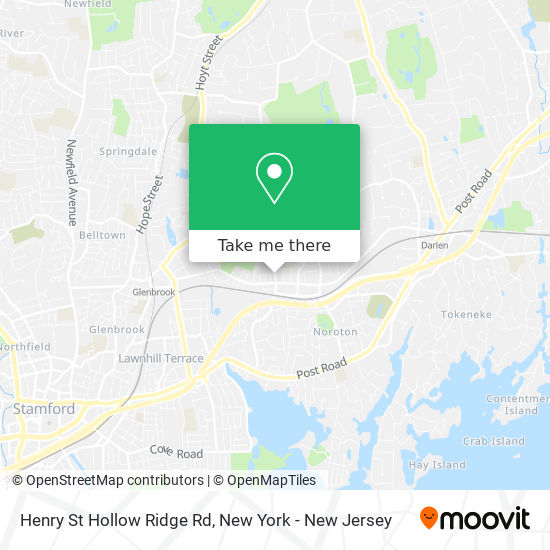 Henry St Hollow Ridge Rd map