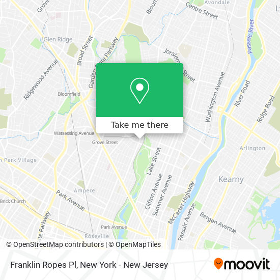 Franklin Ropes Pl map