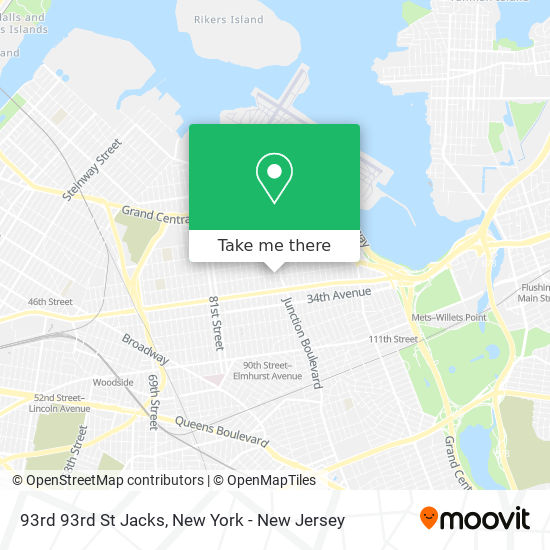 93rd 93rd St Jacks map