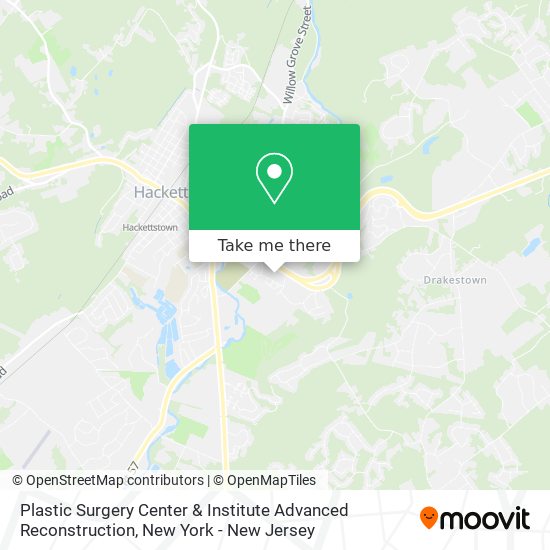 Plastic Surgery Center & Institute Advanced Reconstruction map