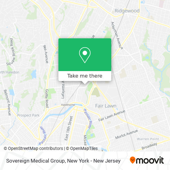 Sovereign Medical Group map