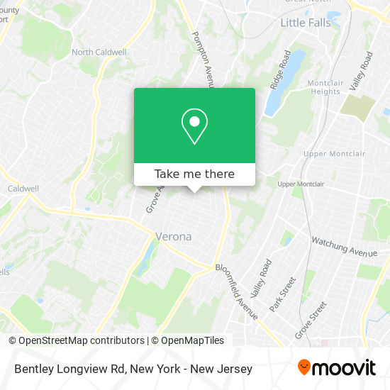 Mapa de Bentley Longview Rd