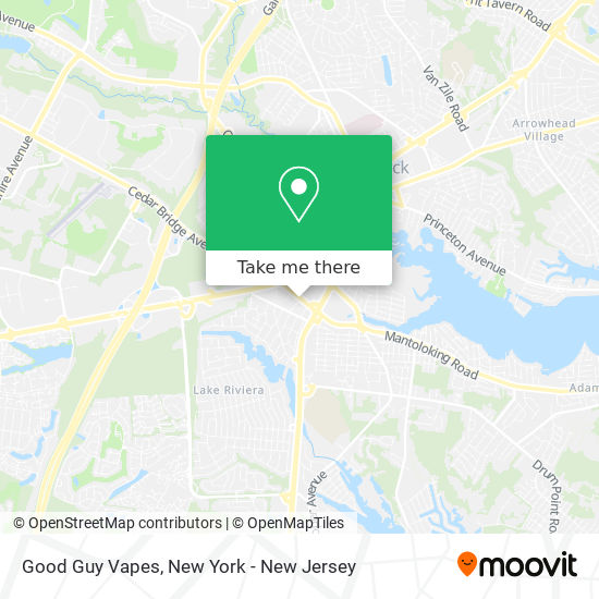 Mapa de Good Guy Vapes