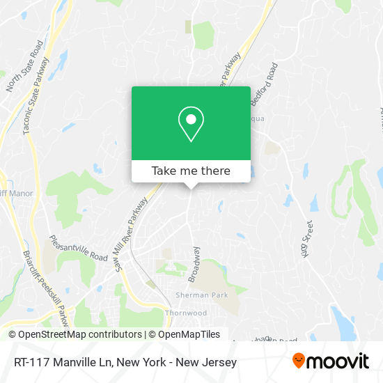RT-117 Manville Ln map
