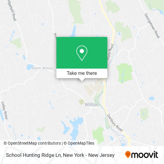 Mapa de School Hunting Ridge Ln