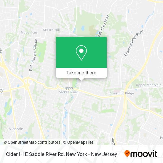 Cider Hl E Saddle River Rd map