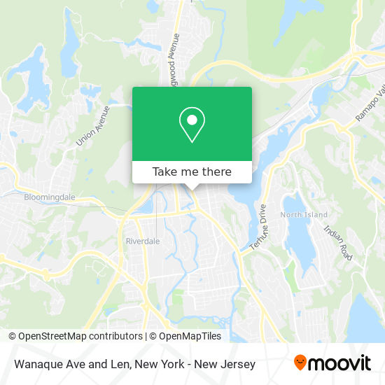 Mapa de Wanaque Ave and Len