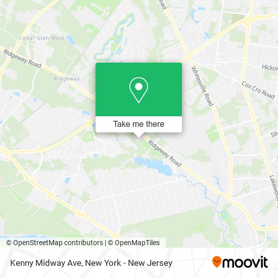 Mapa de Kenny Midway Ave