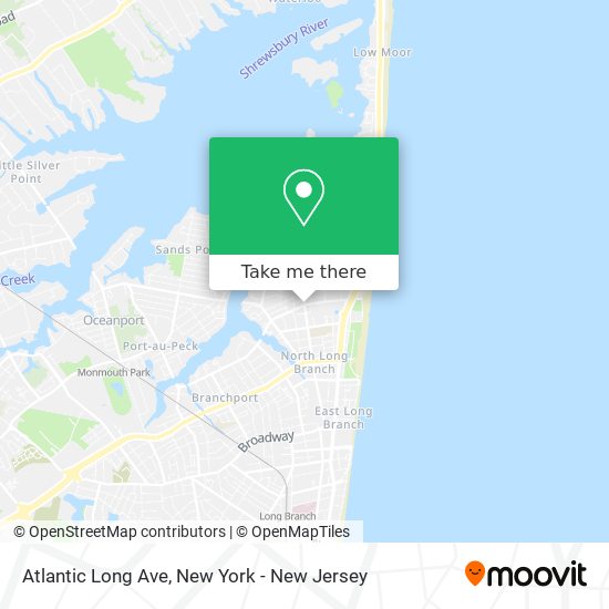 Atlantic Long Ave map