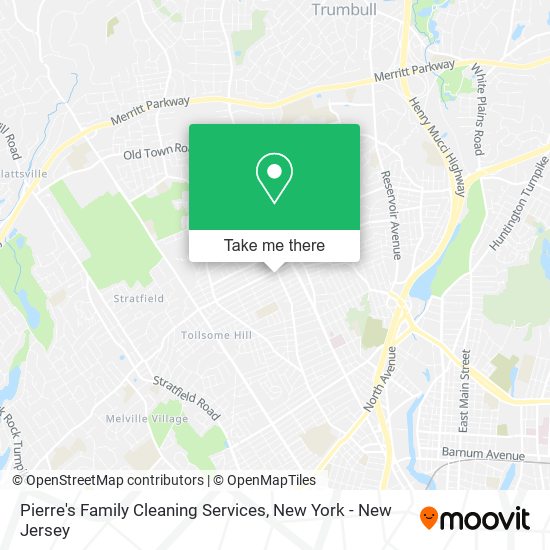 Pierre's Family Cleaning Services map