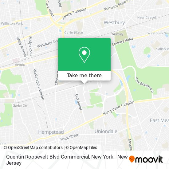 Mapa de Quentin Roosevelt Blvd Commercial