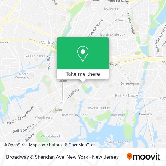 Mapa de Broadway & Sheridan Ave