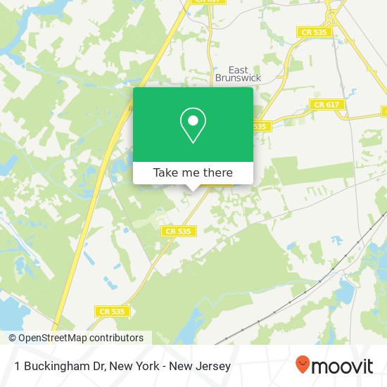 1 Buckingham Dr, East Brunswick, NJ 08816 map