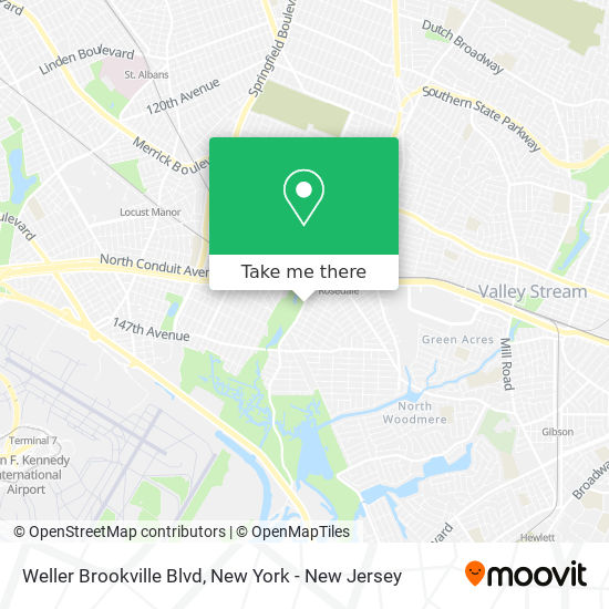 Mapa de Weller Brookville Blvd