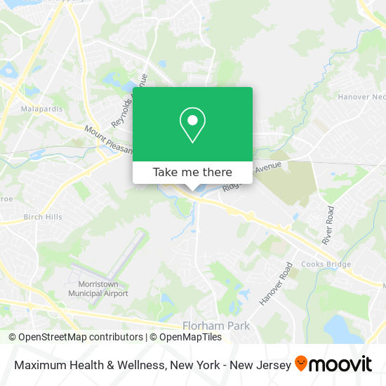 Maximum Health & Wellness map