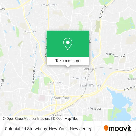 Colonial Rd Strawberry map