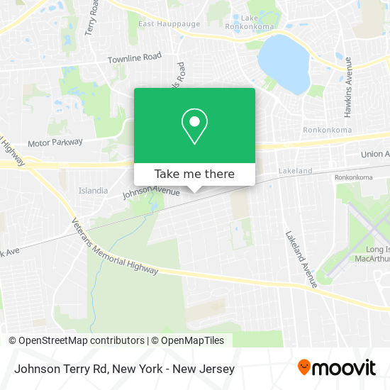Mapa de Johnson Terry Rd