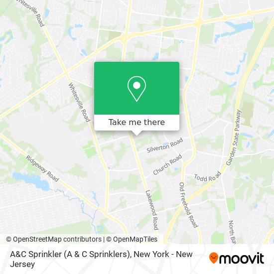 A&C Sprinkler (A & C Sprinklers) map