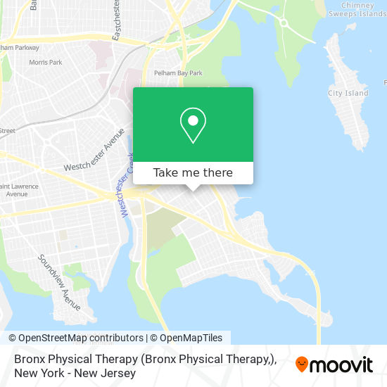 Mapa de Bronx Physical Therapy (Bronx Physical Therapy,)