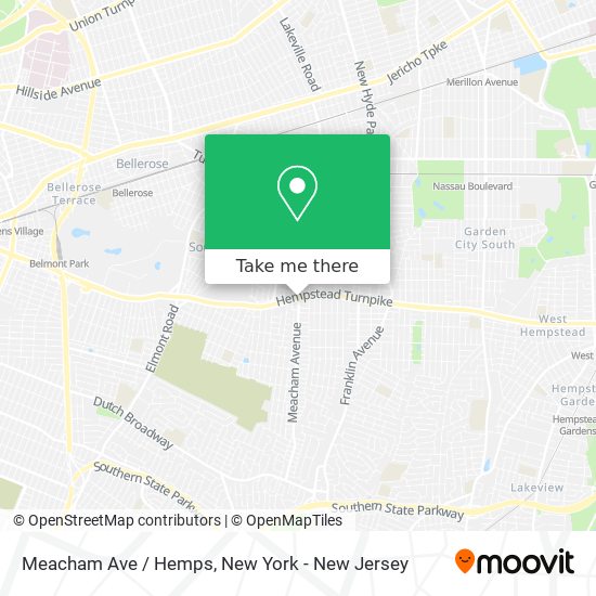 Mapa de Meacham Ave / Hemps