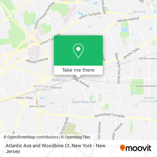 Mapa de Atlantic Ave and Woodbine Ct