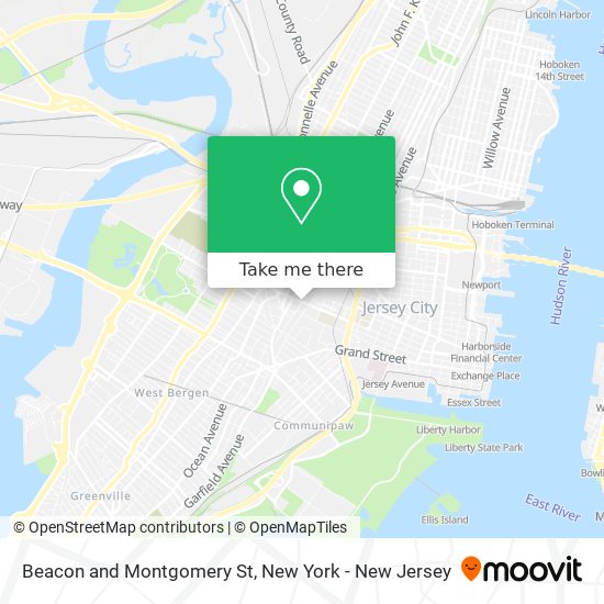 Mapa de Beacon and Montgomery St