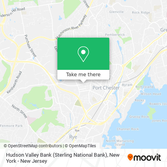 Mapa de Hudson Valley Bank (Sterling National Bank)