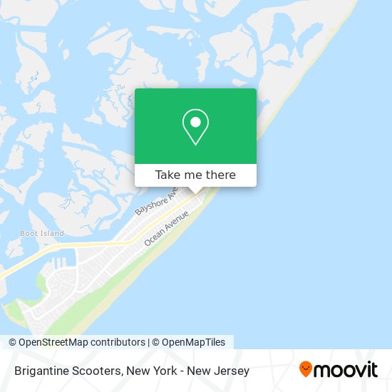 Brigantine Scooters map