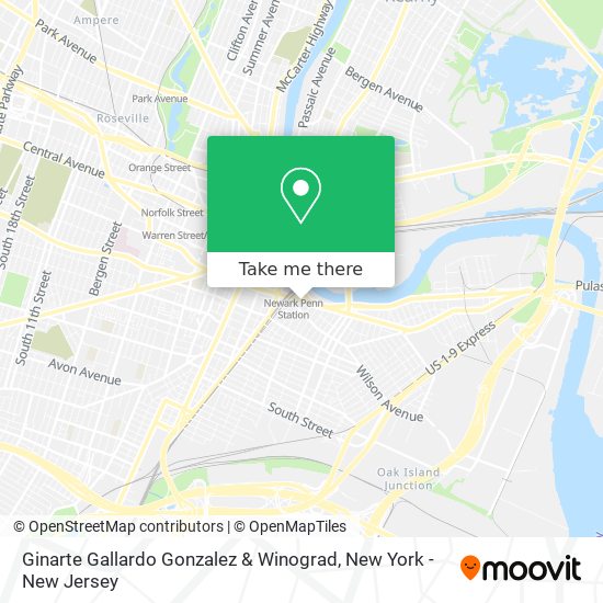 Mapa de Ginarte Gallardo Gonzalez & Winograd