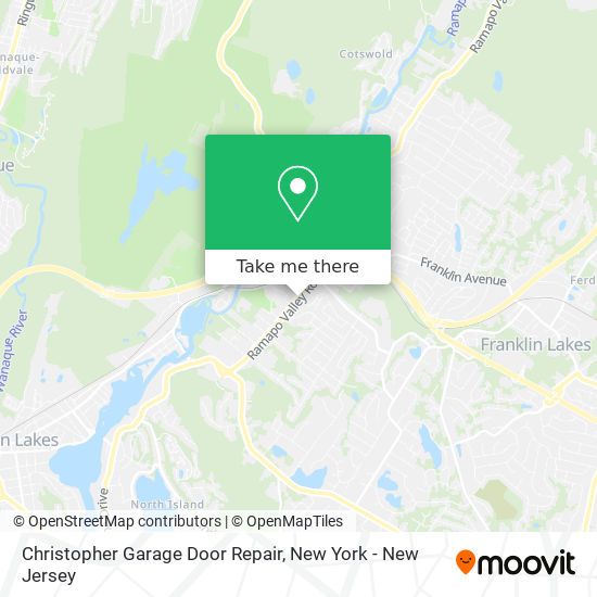 Christopher Garage Door Repair map