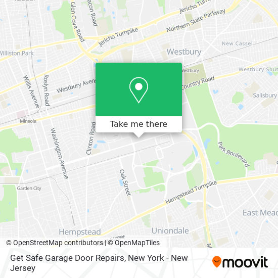 Get Safe Garage Door Repairs map