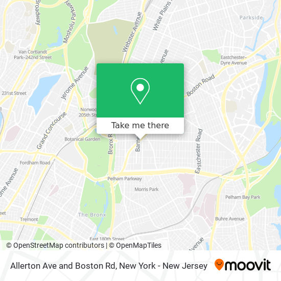 Mapa de Allerton Ave and Boston Rd