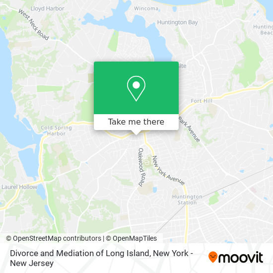 Mapa de Divorce and Mediation of Long Island