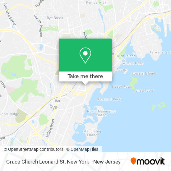 Mapa de Grace Church Leonard St